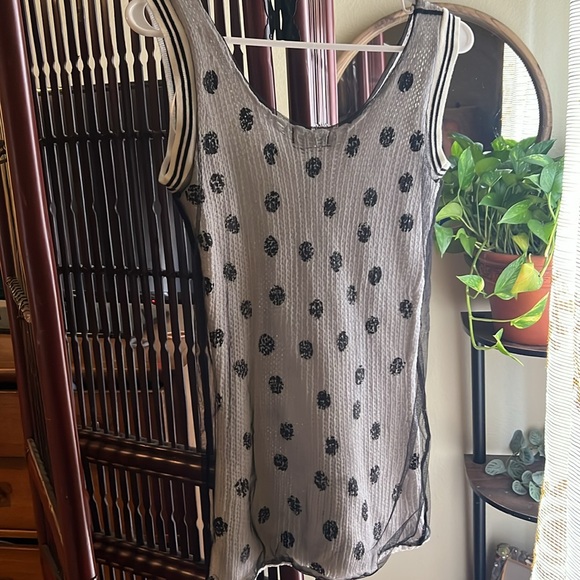 Katherine Barclay Montreal knit, mesh, unique top! Very luxe, new with tags! - Picture 4 of 4